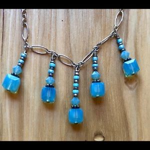 Sterling Silver Moonstone Necklace